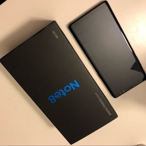 Note 8 Midnight Black